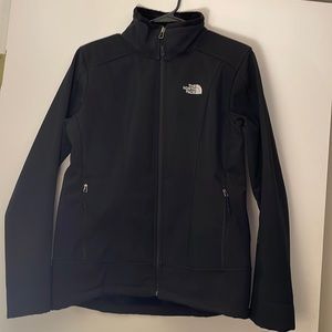The North Face women’s all black jacket, size M.